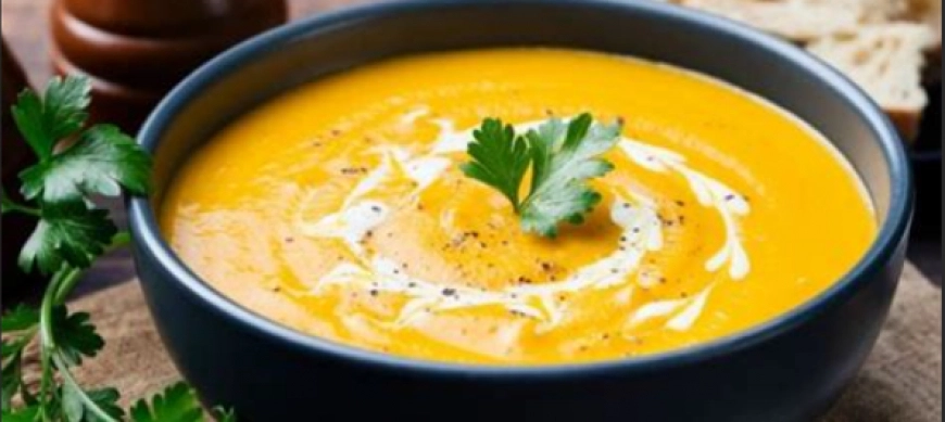Crema de calabaza y zanahoria
