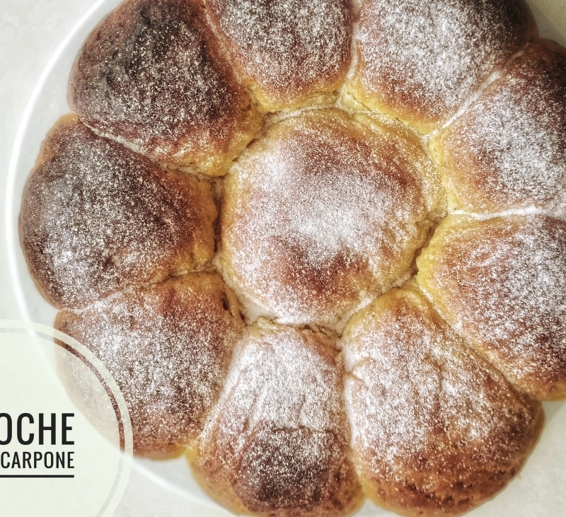Brioche de mascarpone con Thermomix