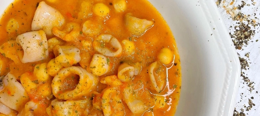 GUISO MARINERO CON THERMOMIX