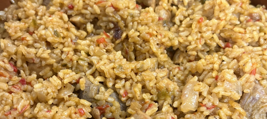 Arroz con Carrilleras "Cocción de Arroz"