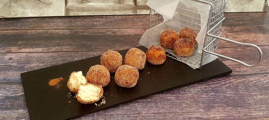 CROQUETAS DE ARROZ CON LECHE