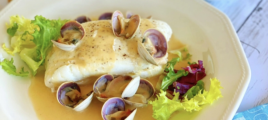 LA MEJOR RECETA DE LA HISTORIA THERMOMIX, SAN JACOBO DE MERLUZA CON VINO