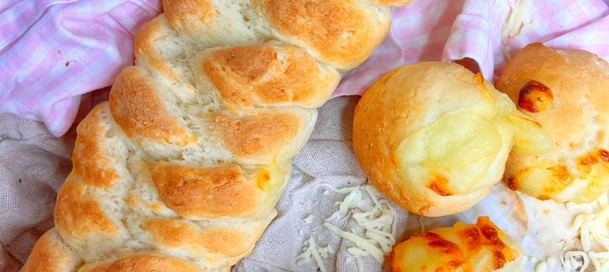 TRENZA DE PAN SIN GLUTEN CON THERMOMIX