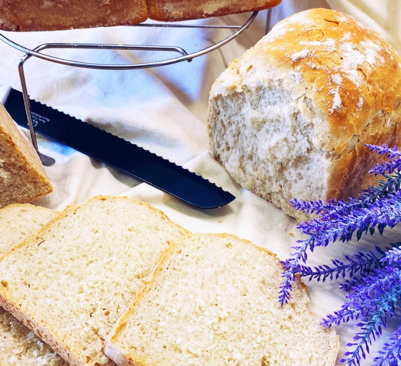 Pan de molde con masa madre con Thermomix