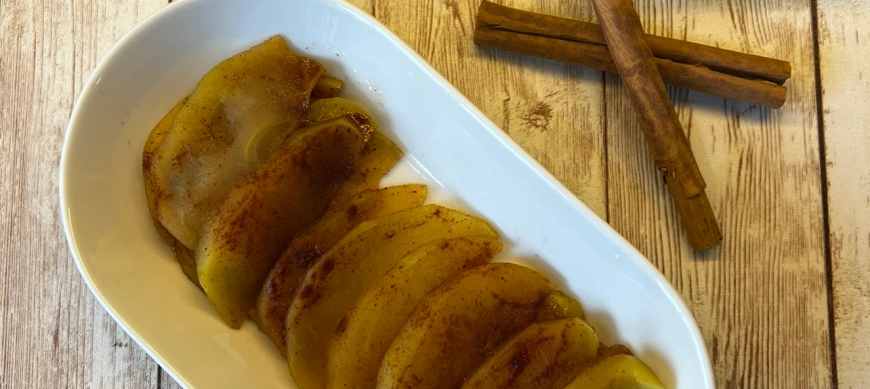 Manzanas al Papillote