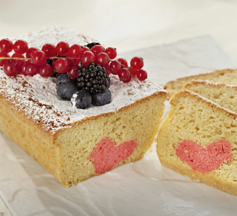 Cake con corazón, celebrando San Valentín con Thermomix
