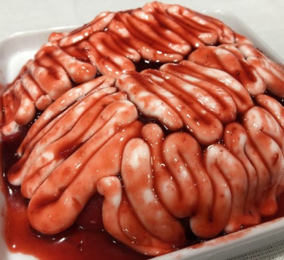 Halloween, Tarta Cerebro