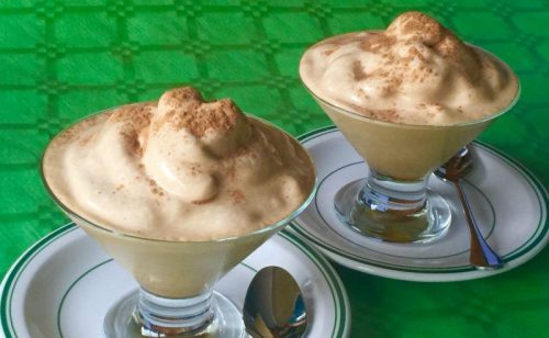 Postre o merienda? SPUMONE AL CAFFÉ