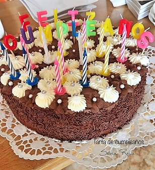Tarta de cumpleaños - Postres y dulces - Blog de SILVIA RUIZ ...