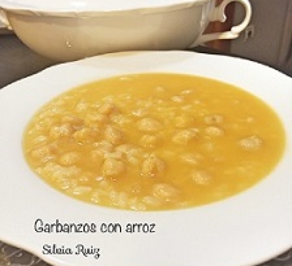 Garbanzos con arroz