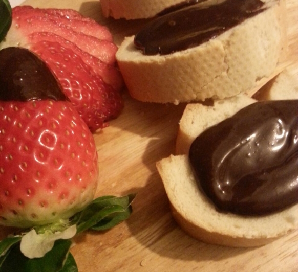 Crema de Chocolate y Anacardos