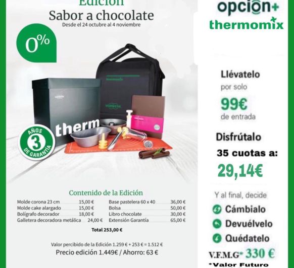 TM6 EDICION CHOCOLATE 0% INTERES!!!!!