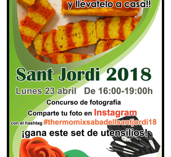 UN SAN JORDI ESPECIAL EN Thermomix® SABADELL