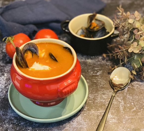 Sopa de pescado y arroz con Thermomix® !!
